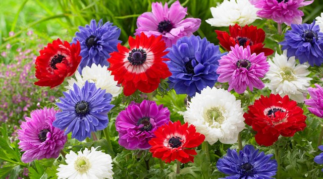 Anemone blooms