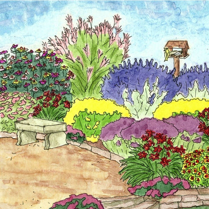 Drought Tolerant Pre-Planned Garden